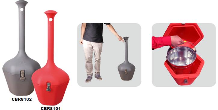 বিক্রয়ের জন্য সিগারেট বাট রেসিপিটেকল Cigarette Butt Receptacle for sale