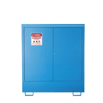 SYSBEL 92 Gal আউটডোর ড্রাম সেফটি স্টোরেজ ক্যাবিনেট